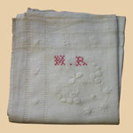 19th C Lancaster County Bride's Handkerchief