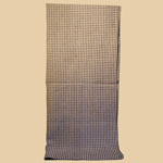 19th C Pennsylvania Homespun Check Linen Tablecloth